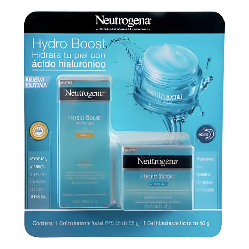 Hidratante Facial Neutrogena Hydroboost 2 Pzas Todo Tipo De Piel