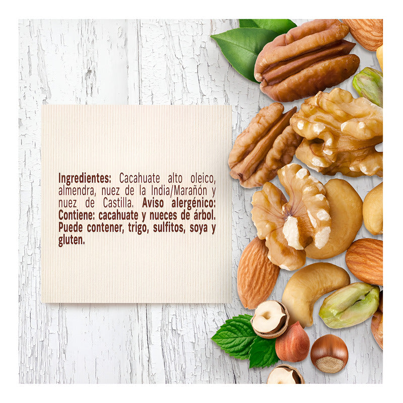 Frasco Nature's Heart Go! Nuts Con Nueces Variadas De 450g