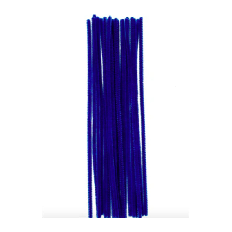 Limpia Pipas Natural De 30cm 72pz/ 6 Colores A Elegir
