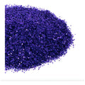 Diamantina Del #1 Color Morado Metalico De 1mm 9 Pzas De 50g Morado