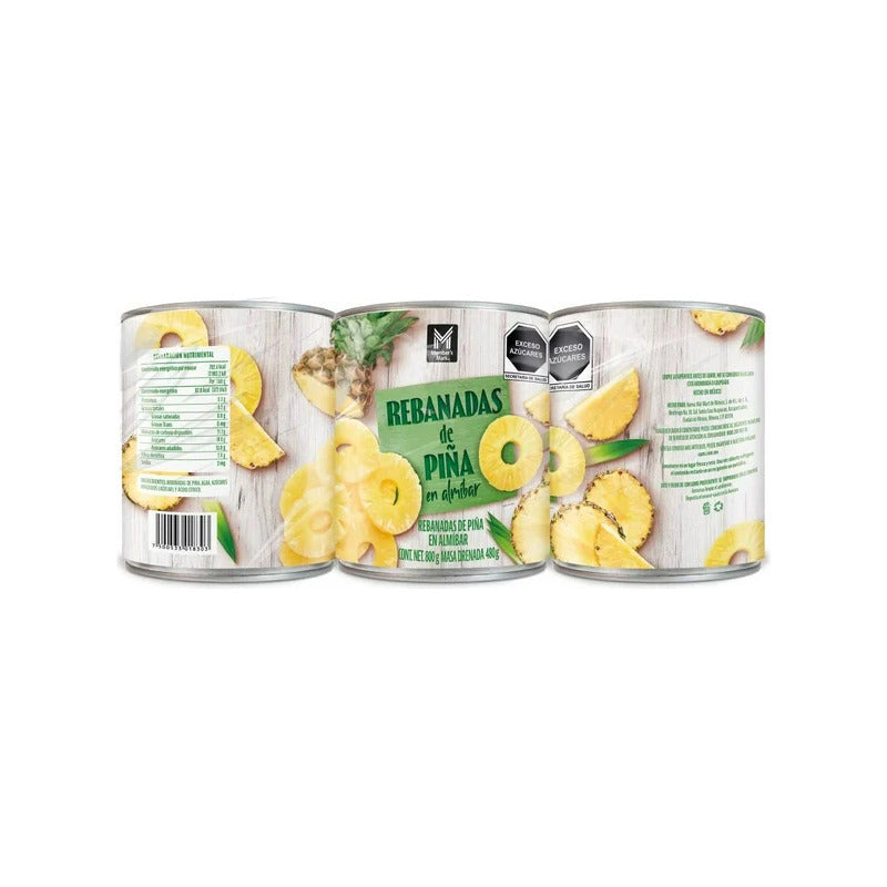 Piña Rebanada 3/800g