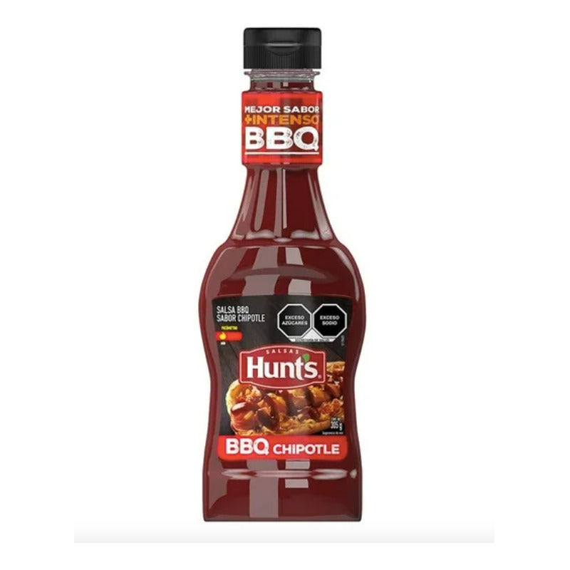 Salsa Bbq Chipotle Hunt S 6 Piezas De 305gr