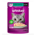 Alimento Gato Whiskas Soufflé Atún Sardina 85gr (9 Sobres)