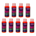 Pintura Acrílica Naranja Neón 9 Piezas De 59ml Naranja Neón