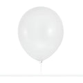 Globos Aperlados Color Blanco De 13cm Paquete De 30pz Blanco