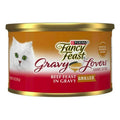 Alimento P/gato Fancy Feast Gravy Lovers Carne 3 Pzas De 85g