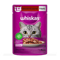 Alimento  Whiskas Fillets Brochetas C/ Res 85gr (6 Sobres)