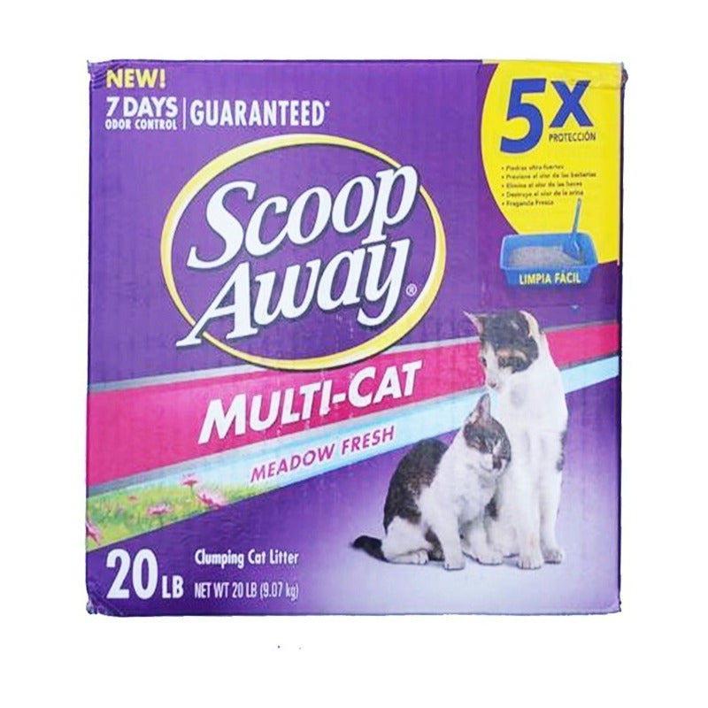 Arena Gato Scoop Away Multi Cat Aglutinante 9kg - 20lb