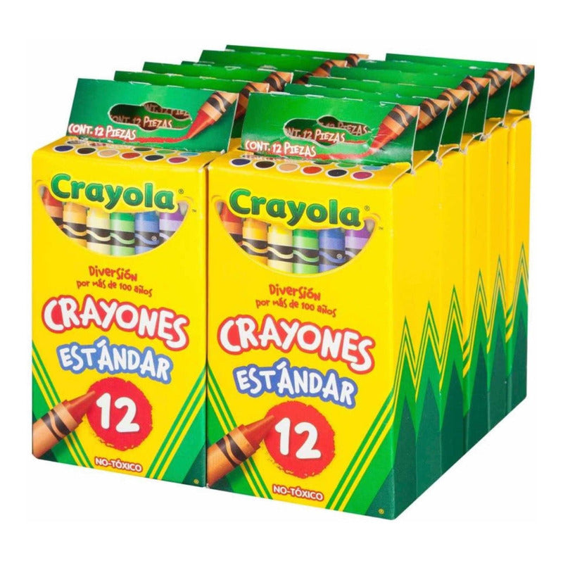 Crayones Crayola 12 Paquetes De 12 Pzas