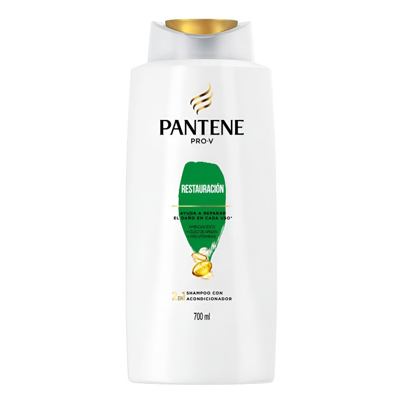 Pantene Shampoo 2 En 1 Restauracion 700 Ml