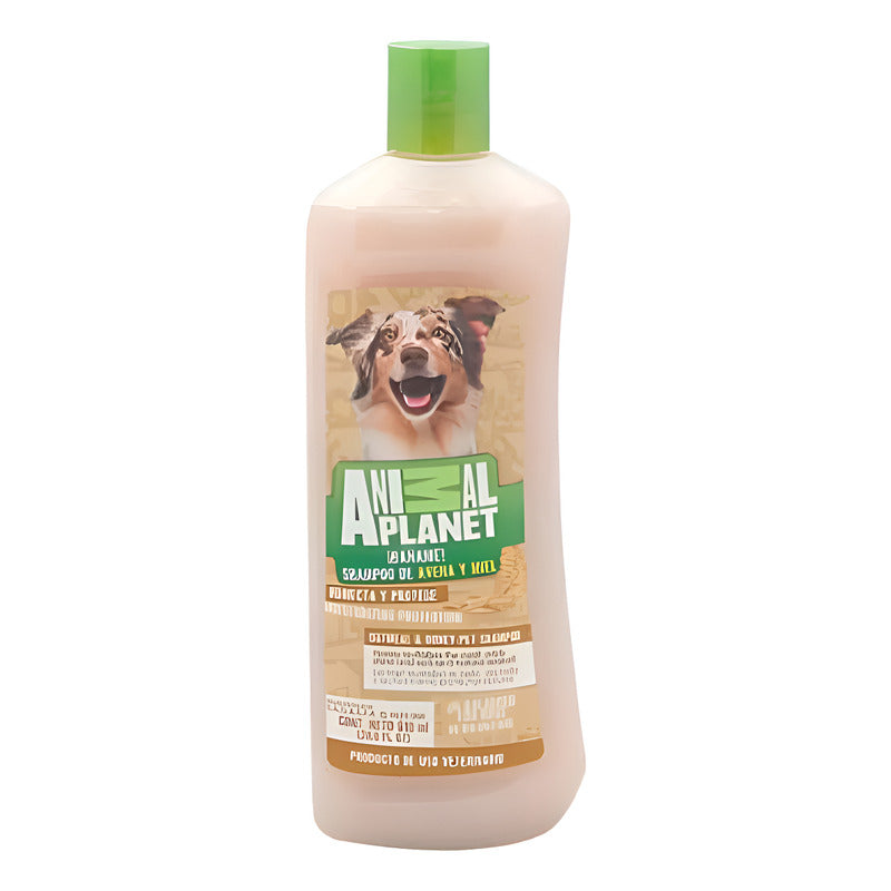 Shampoo Para Perro Animal Planet De Avena Y Miel 610 Ml Avena