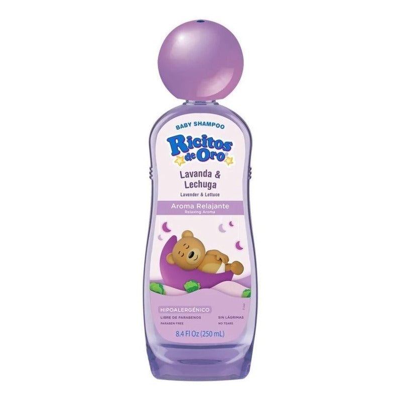 Shampoo Ricitos De Oro Lavanda Y Lechuga 250ml