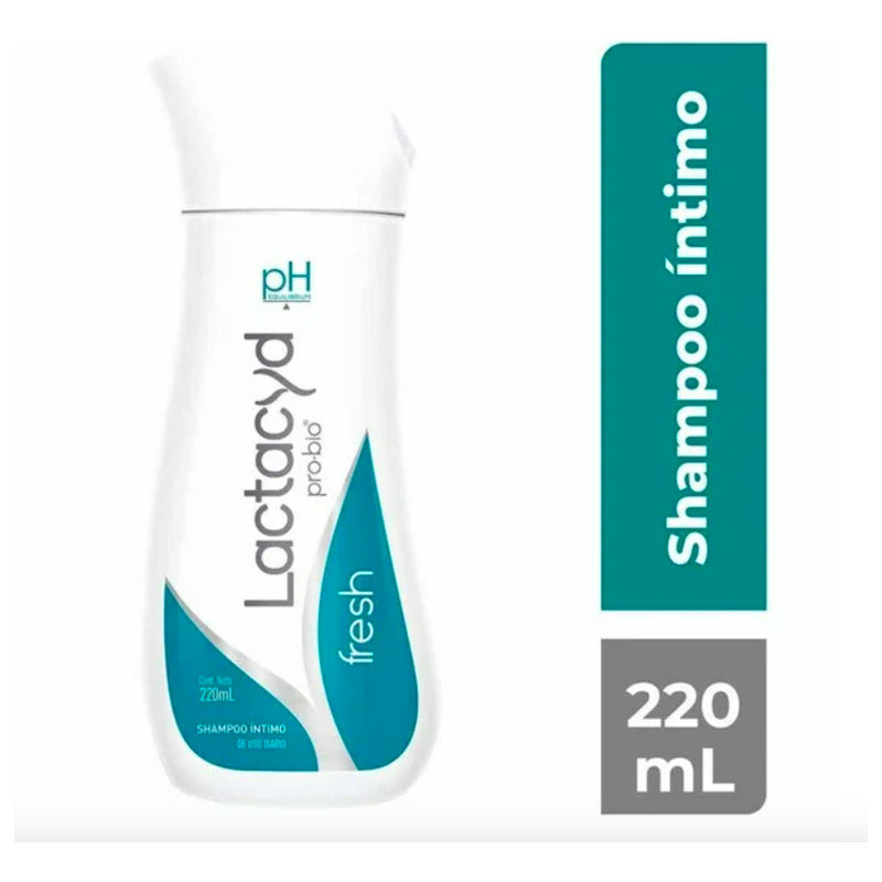 Shampoo Íntimo Lactacyd Pro Bio Fresh 1 Pieza De 220ml