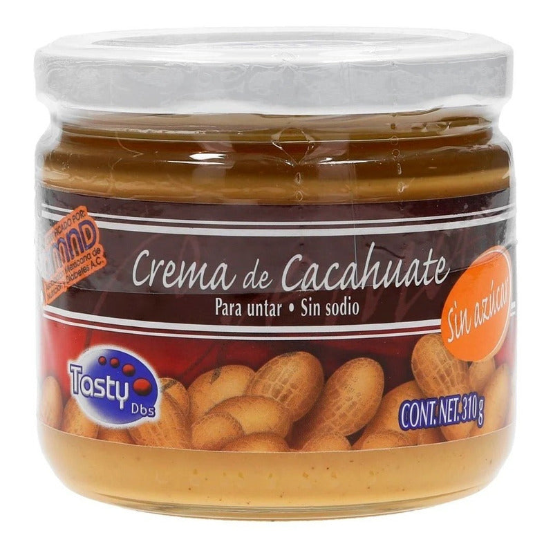 Crema De Cacahuate Tasty Diabetics Sin Azucar  2 Pack Ipg