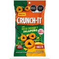 Crunch-it Sabor Queso Cheddar Y Jalapeño 1o Pz De 100 G