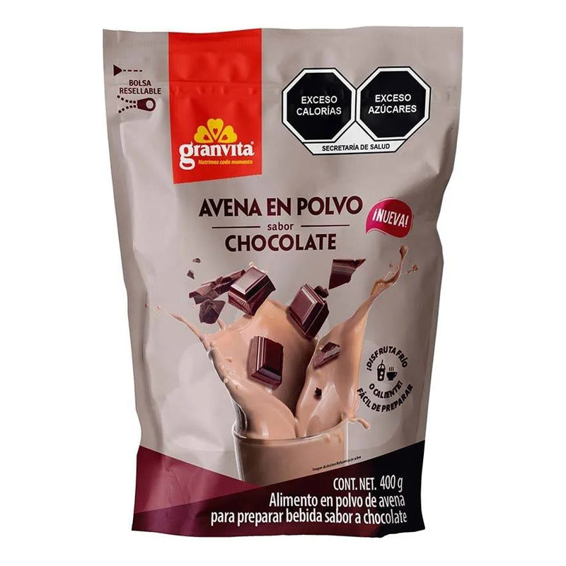 Avena Sabor Chocolate 400g Pack De 4