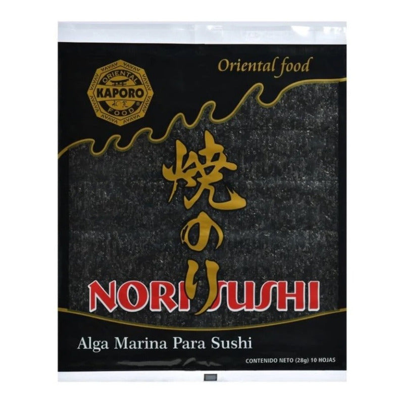 Alga Marina Nori Kaporo Para Sushi 28g