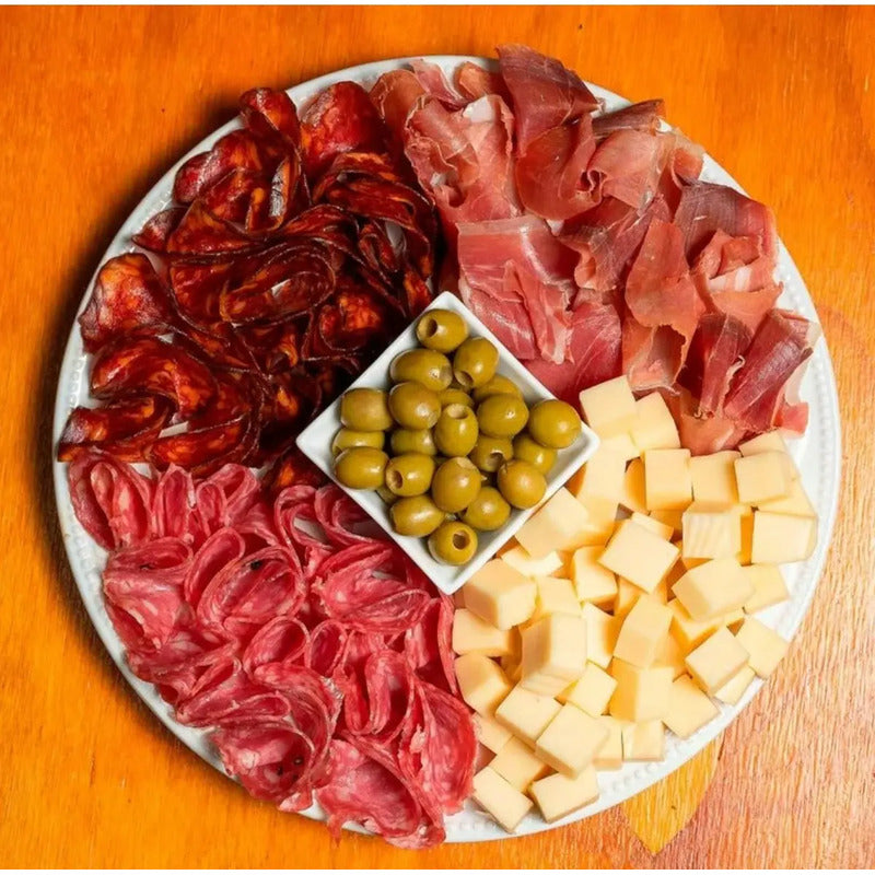 Charola De Carnes Frías Y Queso Cinta De Oro 1 Kg