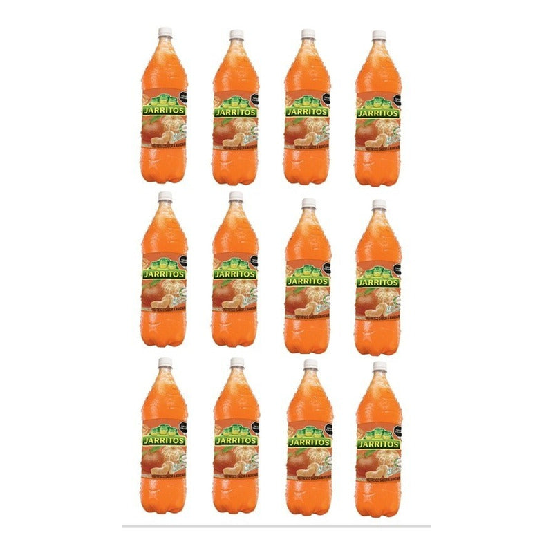 Refresco Jarritos Sabor Mandarina 12 Pz De 2 L