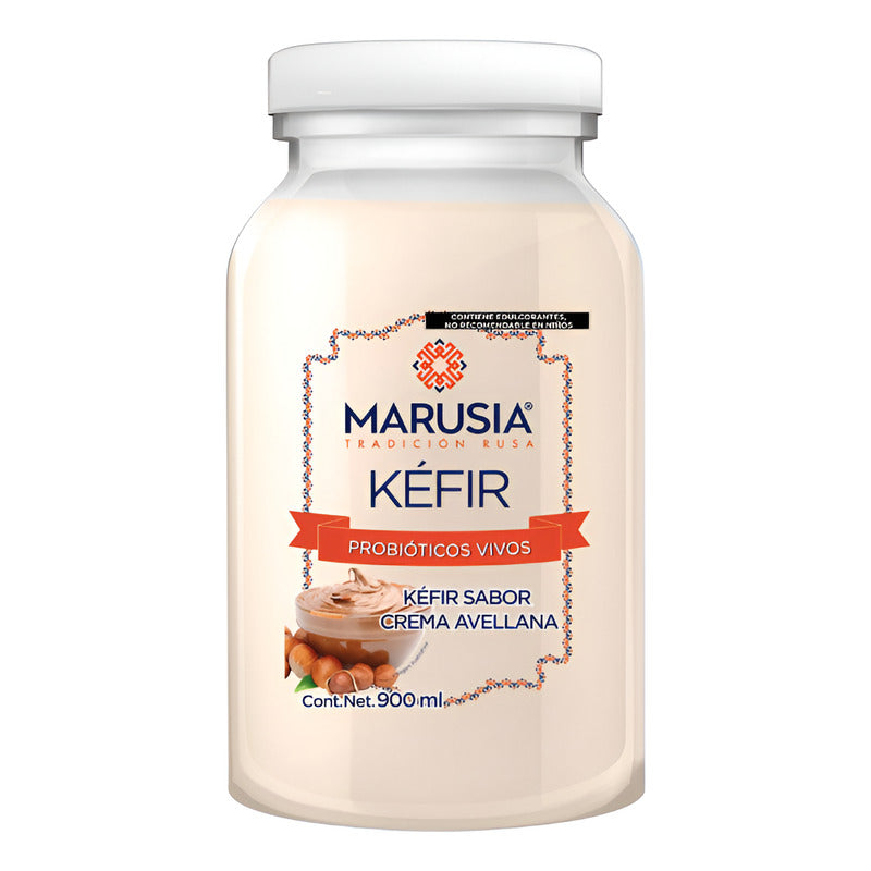 Alimento Fermentado Kefir Avellana Marusia 2 Piezas De 900gr