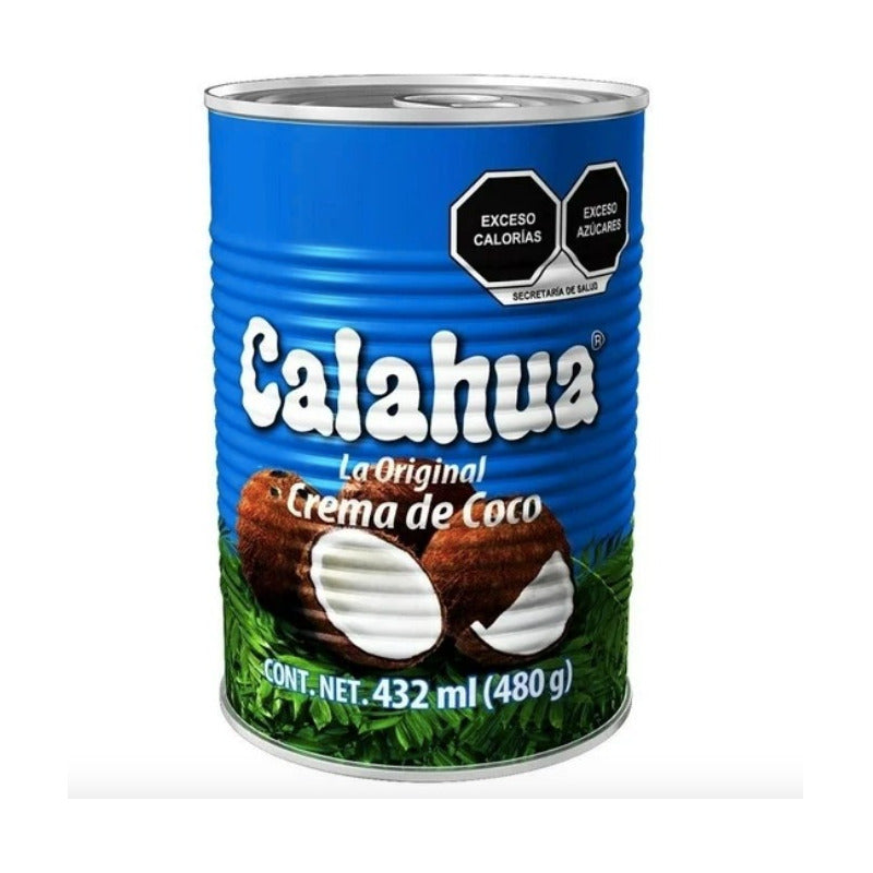 Calahua Crema Pulpa De Coco La Original 6 Latas De 480g