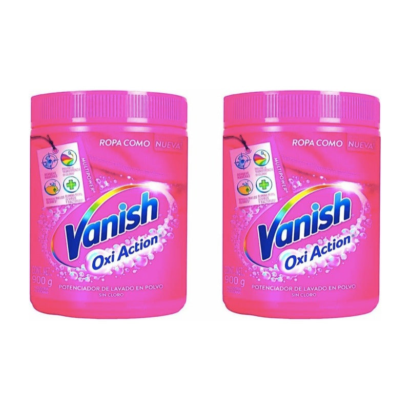 Quitamanchas Vanish Oxi Action Ropa De Color 900g (2pzas)