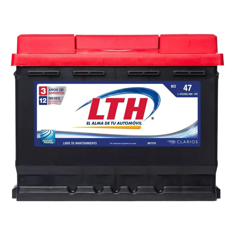 Bateria Lth 12v 550 Amp. Modelo L-47-550 Derecho