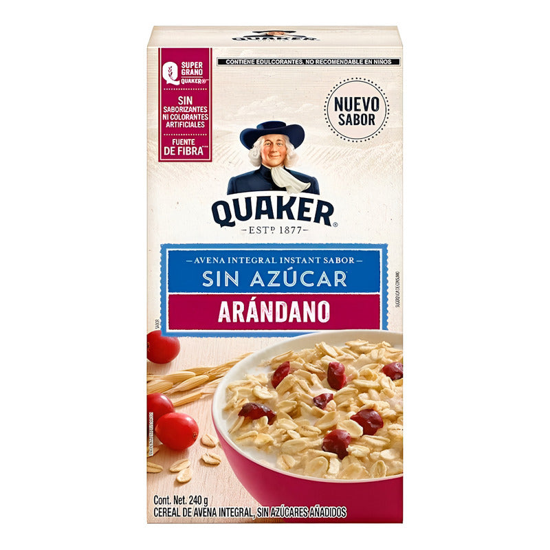 Avena Quaker Instantanea Arándano 240g