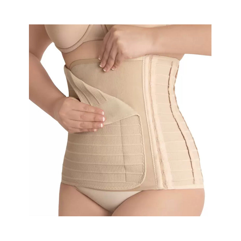 Faja Post Parto Motherfit Unitalla Color Nude Nude Unitalla