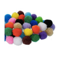 Mercería Pom Poms De 19mm Surtido De Colores 3 Paq De 100pz