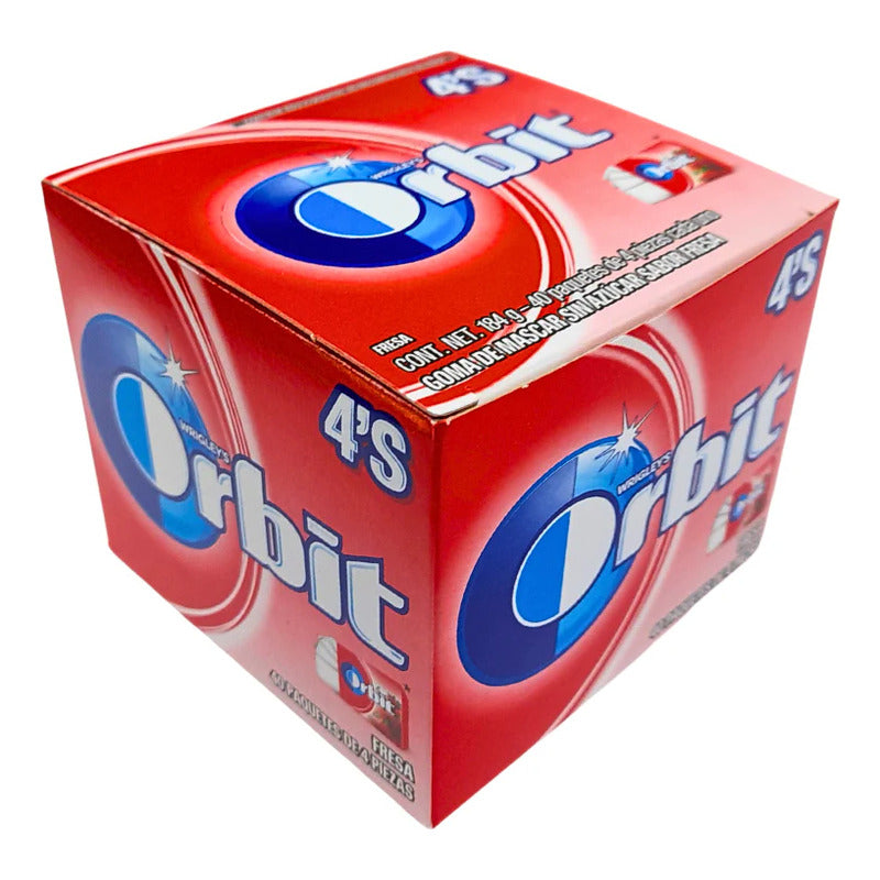 Wrigley Orbit 4´s Fresa 40pzs