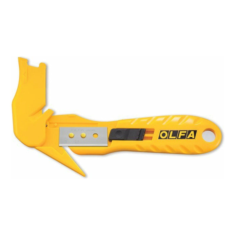 Estilete De Seguridad Olfa Sk-10 Hoja Reversible Para Flejes Y Películas