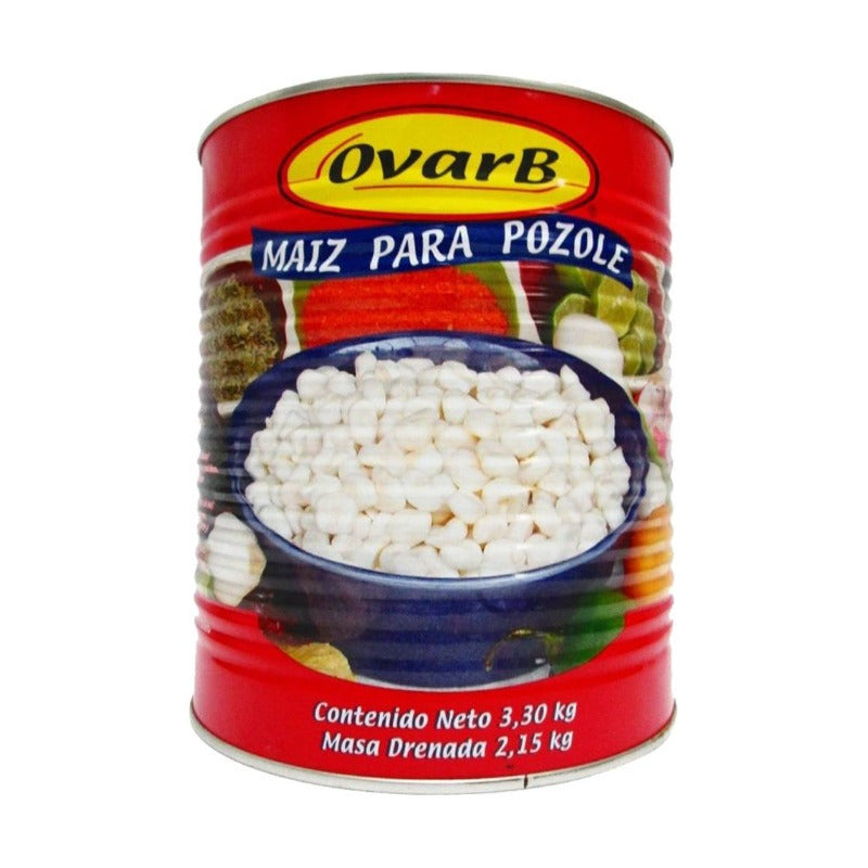 Maíz Para Pozole Ovarb Lata 3.30 Kg