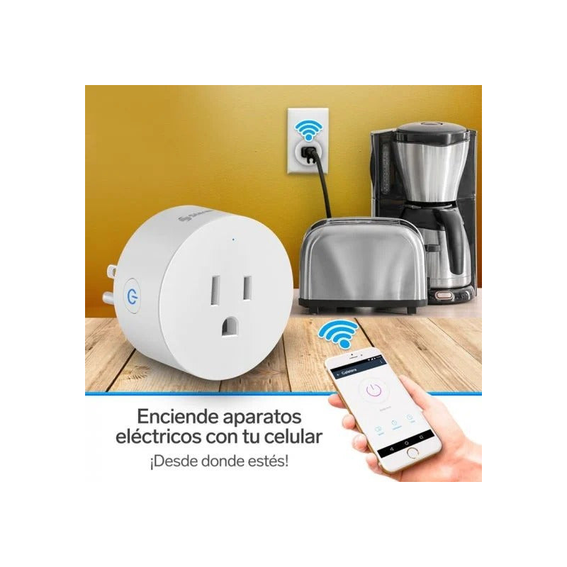 Contacto Wi-fi Steren Shome-100 Blanco