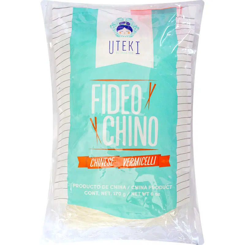 Fideo Chino Vermicelli Uteki 170gr De Frijol Y Chicharo