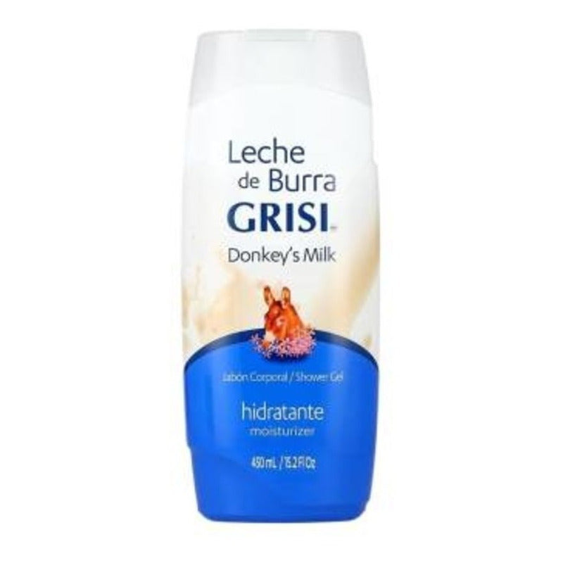Jabón Corporal Grisi Leche Burra Hidratante 450ml 4 Pz Ipg