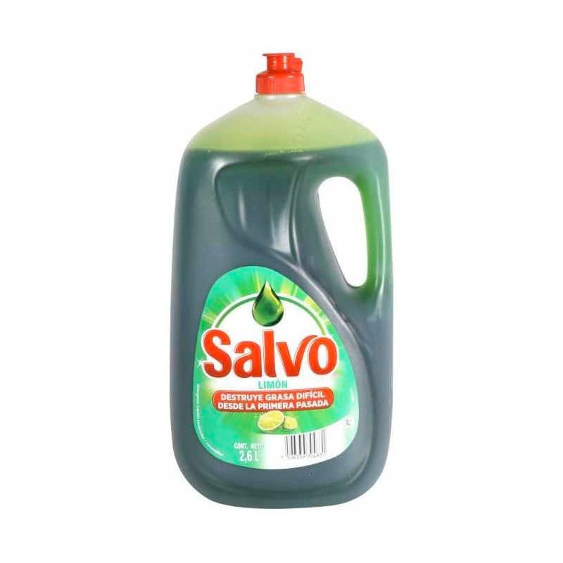 Lavatrastes Líquido Salvo Limón 2.6l