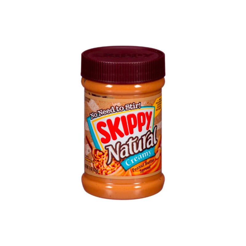 Crema De Cacahuate Skippy Natural Cremosa 425g