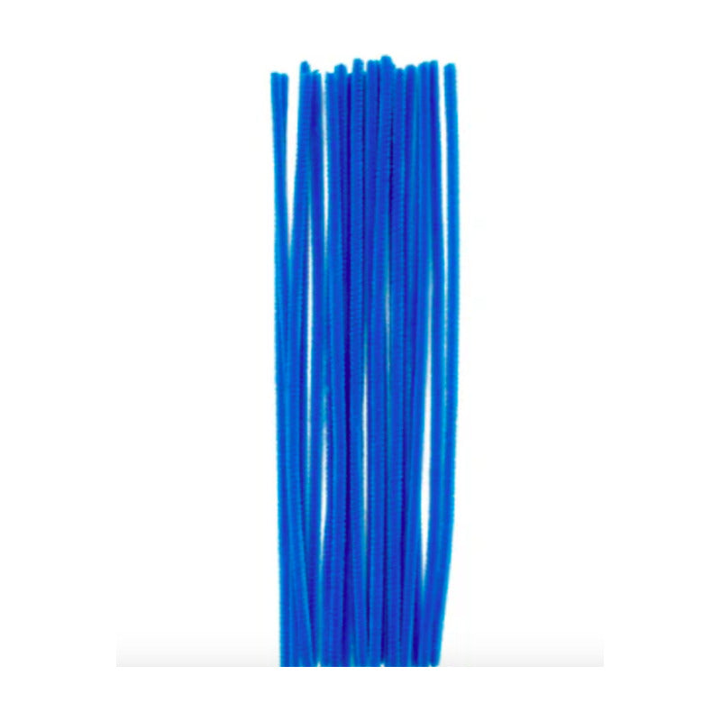Limpia Pipas Natural De 30cm 108pz/ 9 Colores A Elegir