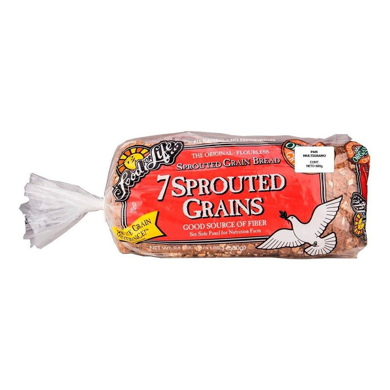 Pan Congelado Siete Granos Ezekiel Food For Life 680 Grs