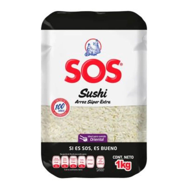 Arroz Sos Sushi Súper Extra 1kg