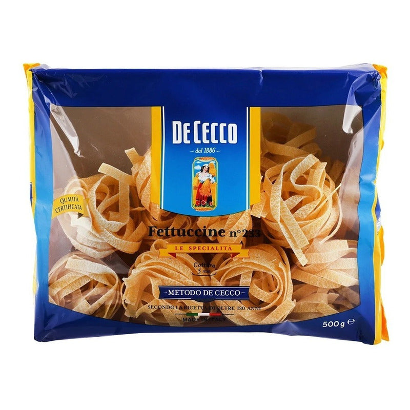 Nidi Fettuccine De Cecco 500gr 2 Pack Ipg