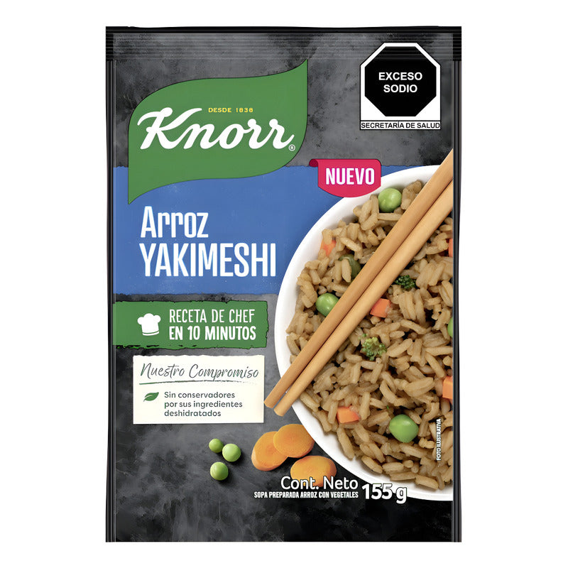 Arroz Yakimeshi Knorr En Sobre 155 G