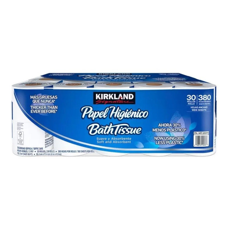 Kirkland Papel Higiénico Con 30 Rollos