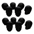 Craneos Diamantados Color Negro De 5.5 X 4.5 X 7cm 12pz