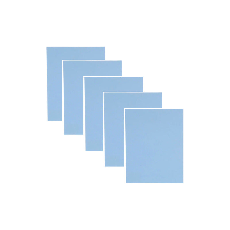 Placa De Fomi Color Azul Claro 15 Piezas De 21x27cmx2mm