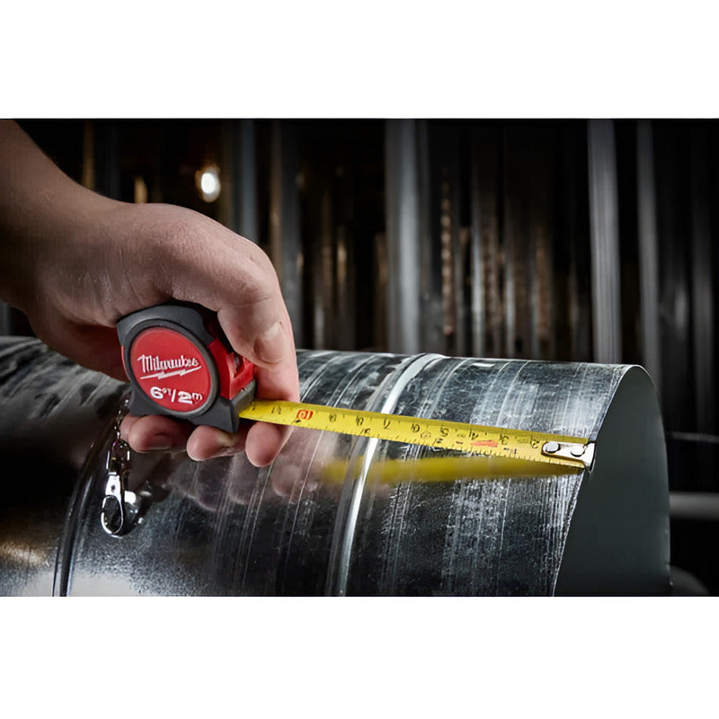 Mini Flexómetro De Llavero 2 Metros Milwaukee 48-22-5506n