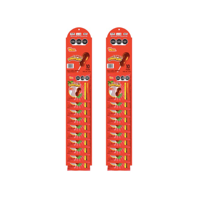 Dulces Vero Marbete Combo Rellerindo Con 10pzas (2pzas)