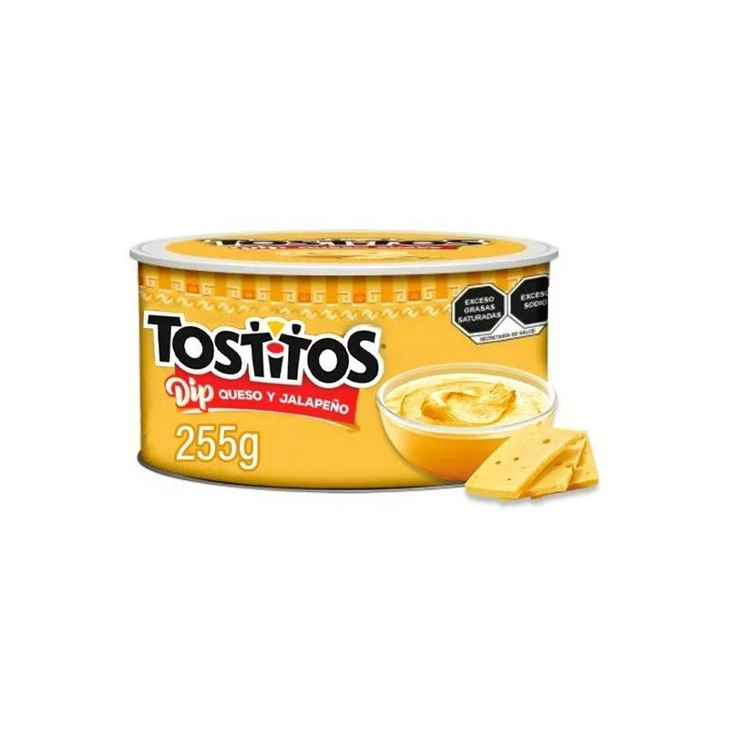 Dip Tostitos Sabor Queso Suave 255g (2 Pzs)