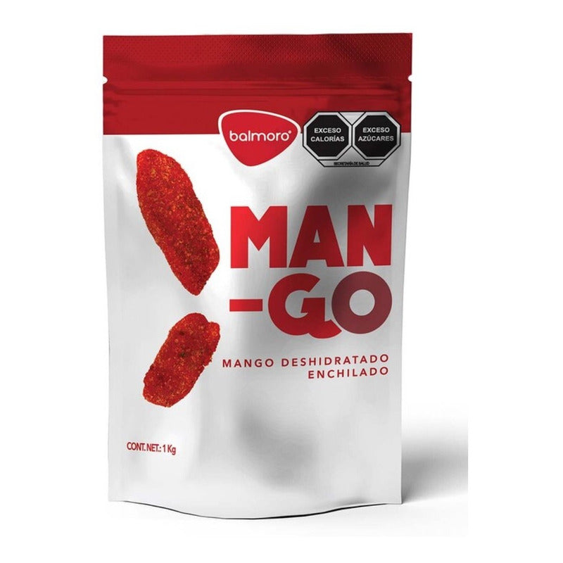 Mango Deshidaratado Enchilado  Balmoro 1 Kg 2 Pack